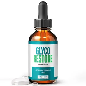 Glyco Restore Drops - Advanced Natural Dietary Supplement with 121mg Proprietary Blend for Health & Wellness