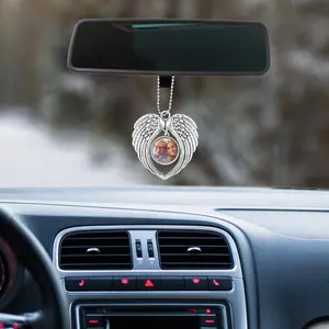 Custom Photo Wing Memorial Charm