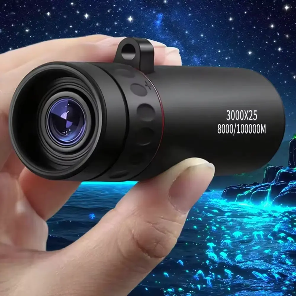 Professional HD Monocular Telescope for Adults, Pocket-Sized Mini Portable for Outdoor Camping, Hunting