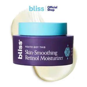 Bliss Retinol Serum Youth Got This Advanced Anti-Aging Formula - Reduces Fine Lines & Wrinkles - Dermatologist-Tested - Clinically Proven Results - Fragrance-Free & Vegan - 1 Fl Oz