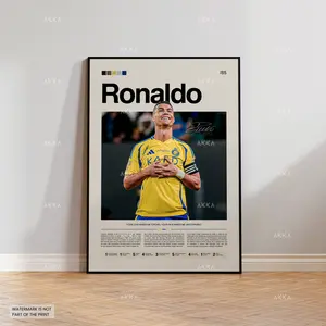 Cristiano Ronaldo - Al Nassr FC poster
