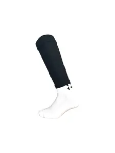 Soccer/Football Sleeve Socks Above Knee Length with Padded Lower Leg Areas & Built-in Compression for Enhanced Protection and Performance