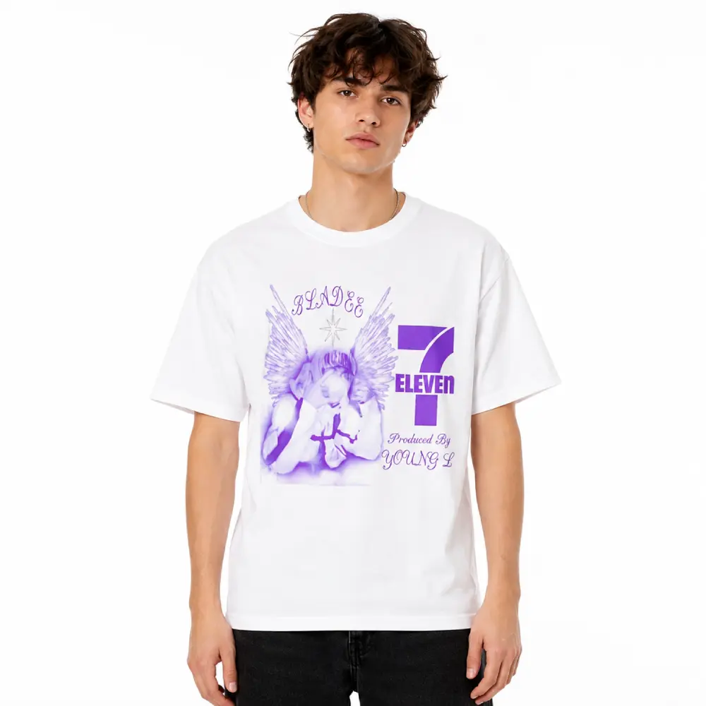 Bladee Drain Gang T-Shirt Streetwear Graphic Tee Hip Hop Shirt Cotton Unisex Shirt Alternative Music Fashion