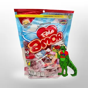 Mara Watermelon flavored heart lollipop (Paleamor)