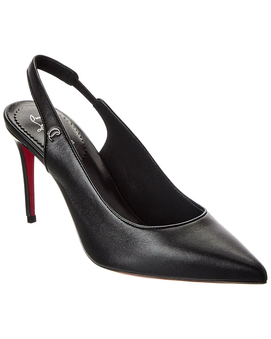 Christian Louboutin Sporty Kate 85 Leather Slingback Pump Christian Louboutin Sporty Kate 85 Leather Slingback Pump