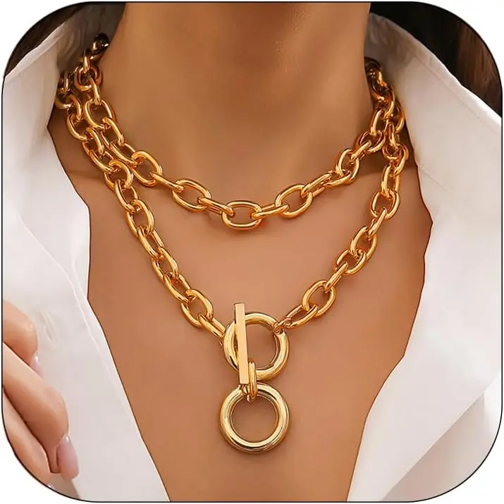 Gold Larered Neckalce 2