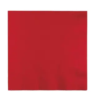 Hoffmaster Group  2-Ply Beverage Napkins, Classic Red - 50 per Case - Case of 12, Tableware, Disposable, Two-Ply