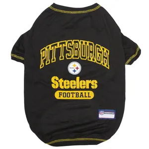 PITTSBURGH STEELERS TEE SHIRT FOR DOGS AND CATS Team Spirit Nfl