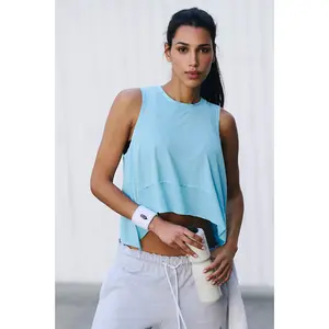 Free People Movement: Tempo Tank in Bright Blue