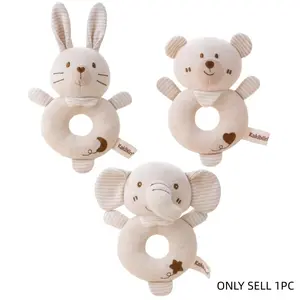 1PC Rattle Maracas Sensory Toys, Baby Rattle Toys, Infant Hand Sensory Development Toys, Knitted Stuffed Animals for Babies Boy, Girl, Gifts for Expecting Mom Baby Birthday, Christmas,Thanksgiving and Easter Gifts