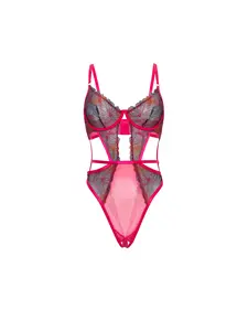 Saracita Cutout Lace Teddy