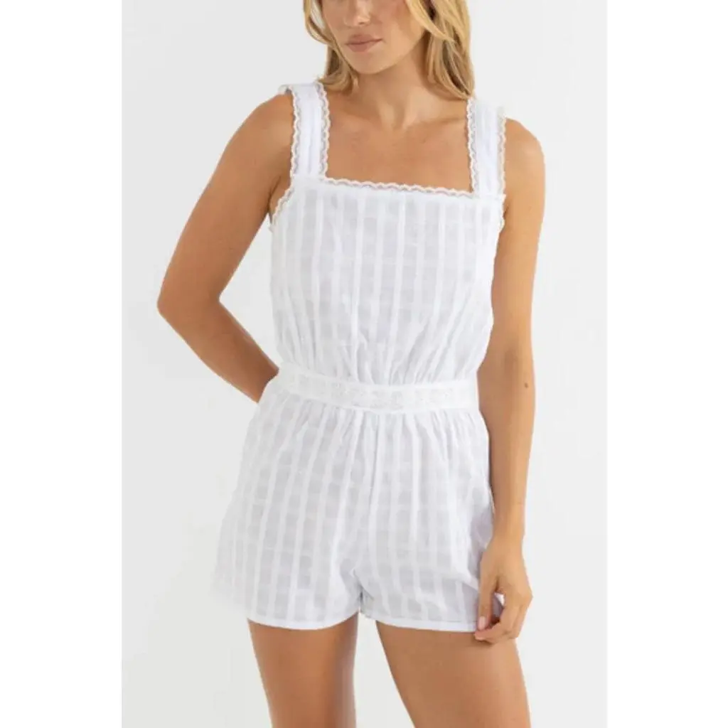 Isla Lace Playsuit