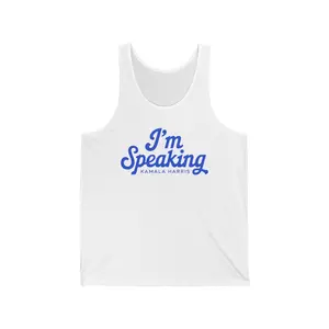 I'm Speaking - Unisex Jersey Tank