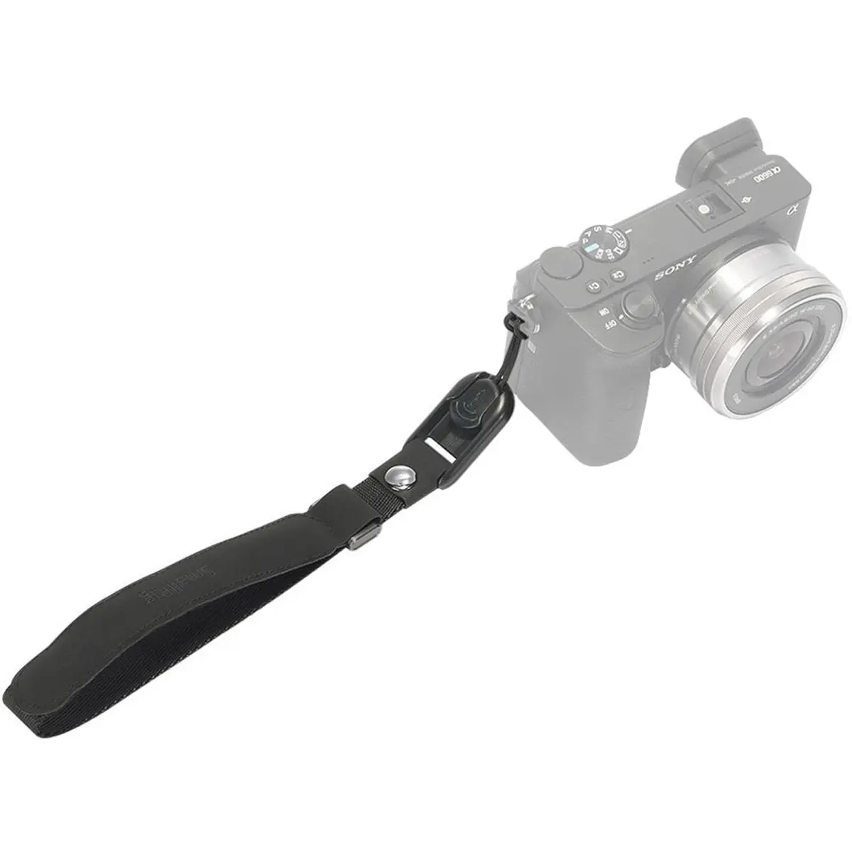 SmallRig Adjustable Durable Camera Wrist Strap, Black