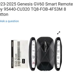 2023-2025 Genesis GV60 Smart Remote Key 95440-CU320 TQ8-FOB-4F53M 8 Button
