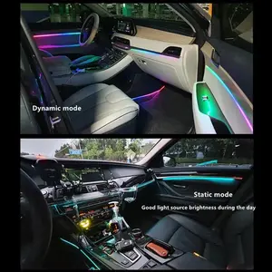 Acrylic starlight headliner Ambient Light Symphony Chasing 18 In 1 Optic Fiber Light For Car Atmosphere Interior Lights