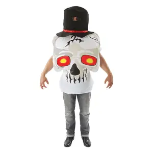 Inflatable Skull Adult Costume