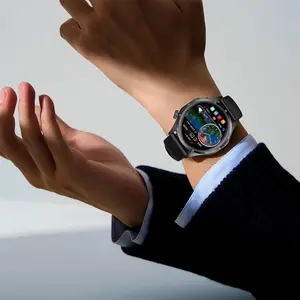 Aetow Round Bluetooth Calling Smartwatch, Fitness Tracker for Men and Women with Heart Rate and Sleep Tracking, Sports Modes, Alerts, Custom Watch Faces