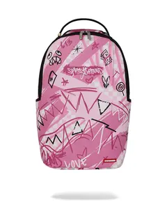 SPRAYGROUND PINK SMOKE CHECK DLXSV BACKPACK SPRAYGROUND PINK SMOKE CHECK DLXSV BACKPACK