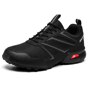 Men's Outdoor Trail Running Shoes - Comfortable, Anti-Slip & Waterproof for Hiking and Mountaineering