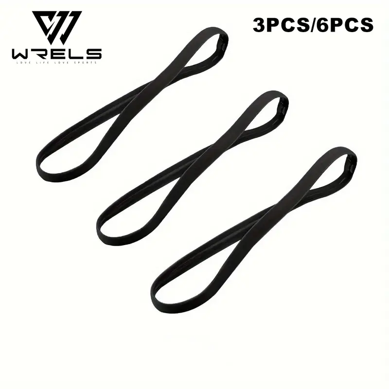 Solid Color Sports Training Headband, 3 Counts/set High Elasticity Sweat Absorbing Sweat Wicking Headband, Non-slip Workout Headband for Running Cycling Climbing, Sports Headbands