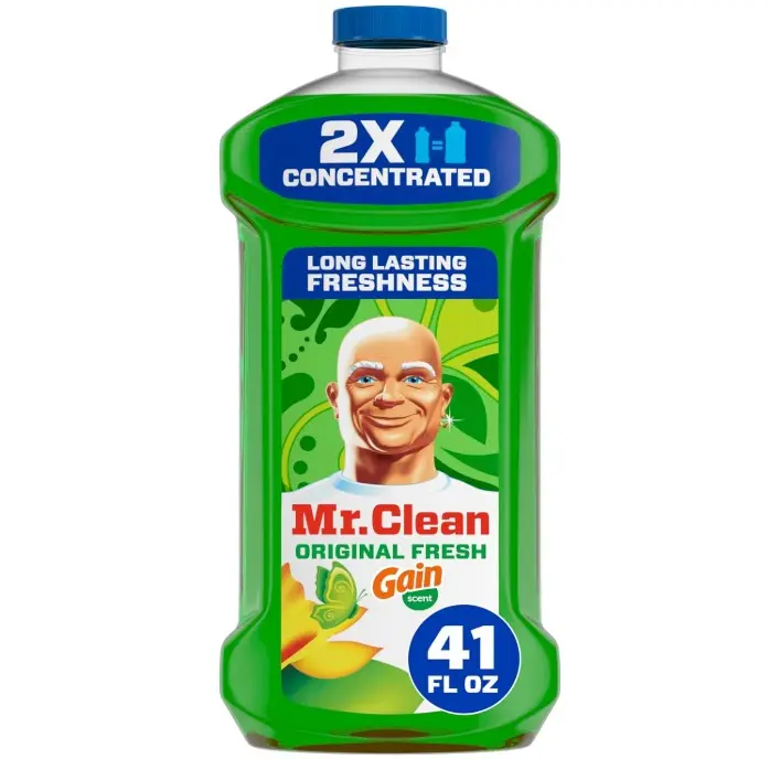 Mr. Clean All Purpose Cleaner, Floor Cleaner for Mopping Home, Bathroom ...