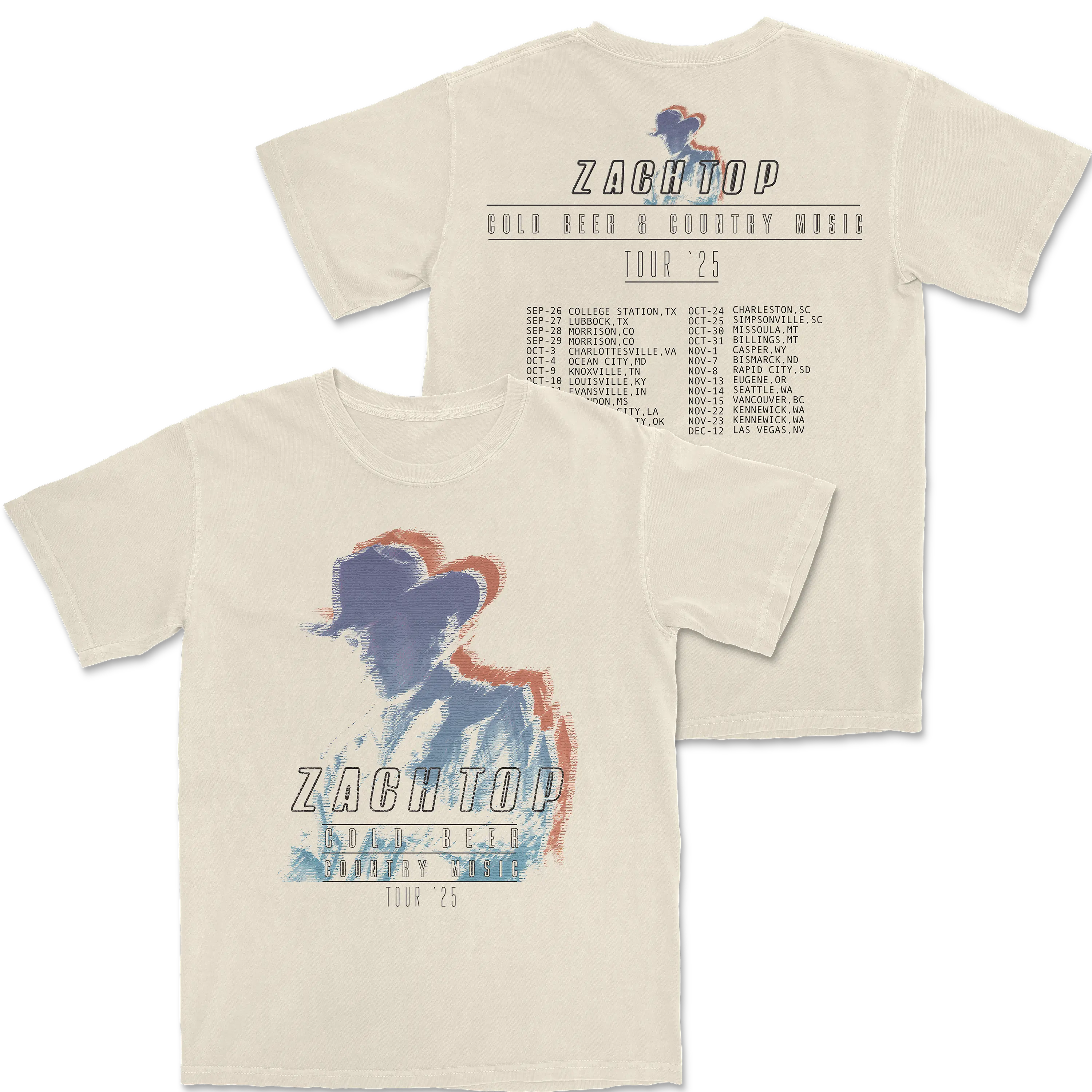 Double Zach Tour T-Shirt