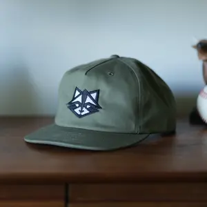 Reggie Raccoon Army Snapback Cap