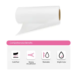 B btransfer DTF PreTreat Transfer Roll Film 11.8 Inch x 328 FT——fit for A3 DTF Printer