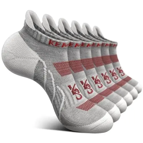 6pairs gray Heather 4460