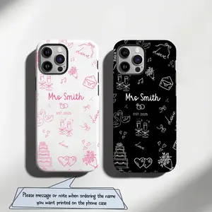 Custom Bride Phone Case, Wedding Phone Case, Going to the Chapel, personalized phone case, Bride to Be iPhone Galaxy Cellphone Smartphone