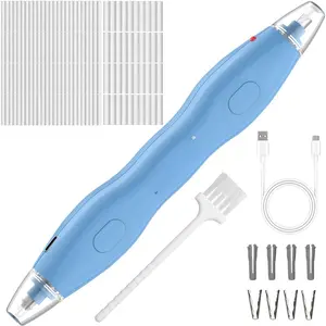 Electric Eraser, with 140 Eraser Refills, Rechargeable Pencil Erasers for Artists, Electric Erasers for Drafting, Drawing, Painting, Sketching, Architectural Plans, Detailer Tool EE25