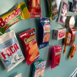 3 Mexican Inspired Fridge Magnets RANDOM