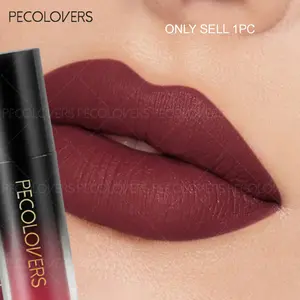 1PC Long-lasting Moisturizing Matte Lip Gloss - Refreshing and Non-greasy Texture, Creamy Texture, Easy To Color, Waterproof and Sweat-proof, Non-stick, Glossy and Long-lasting Liquid Lipstick, A Perfect Holiday Gift for Girls