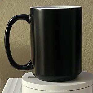 15oz Magic Ceramic Mug: Add Any Picture or Message - Perfect Birthday Gift