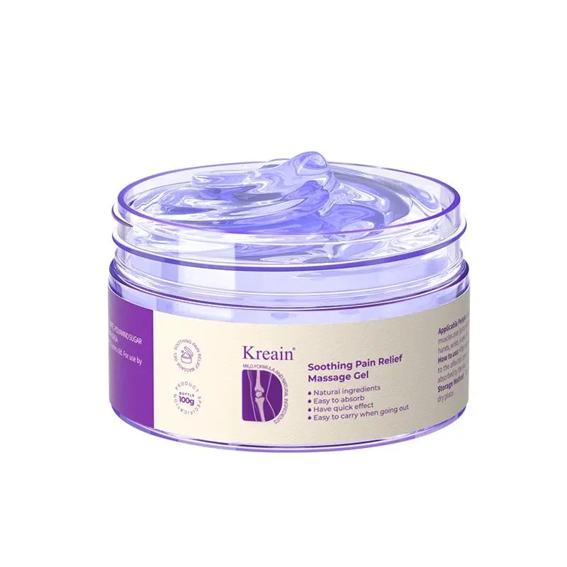 Kreain High-Performance Joint & Bone Gel | Supports Back, Neck, Feet, and Hands | Relieves Pain & Offers Moisturizing, Hydrating, and Restorative Care Concentrated relief massage gel.