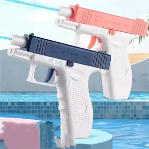 Toy Water Pistol, 1 Count Outdoor Indoor Toy with Large Capacity Water Storage Tank, Remote Shooting Game, Birthday Gift, Holiday Gift, Automatic Squirt Watergun