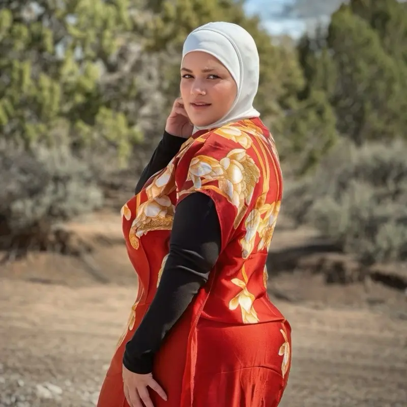 Hijab, Women's Lightweight Breathable Scarf for Daily Wear