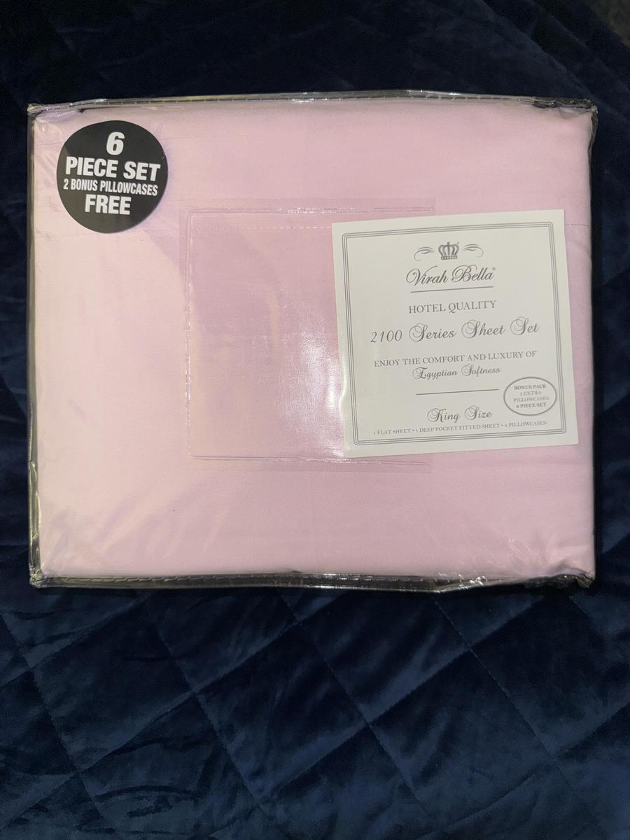 Item: Light Pink, King