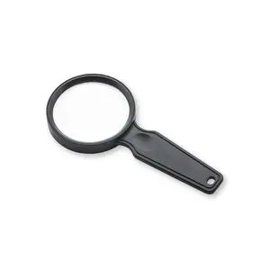 Carson 2.5x Handheld Magnifying Glass with 5x Spot Lens, Portable and Lightweight Magnifying Glass (DS-40)