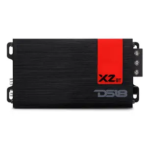 DS18 X2BT 2-Channel Ultra Compact Full-Range Amplifier with Bluetooth Connectivity – 2 x 140W RMS Class D High-Efficiency Car Audio Amp