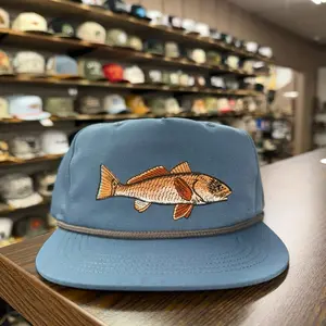 Redfish Rope Hat - Coastal Blue