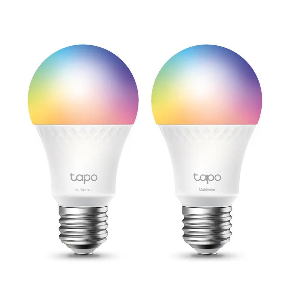 TP-Link & Tapo L535E(2-Pack) Smart WiFi Light Bulbs, 1100 Lumens High Brightness (75W Equivalent), Matter-Certified, 16M Colors WiFi Light Bulb, Dimmable, Alexa & Google Compatible  Rgb Colorful Led  #SummerWins #DealsForYouDays
