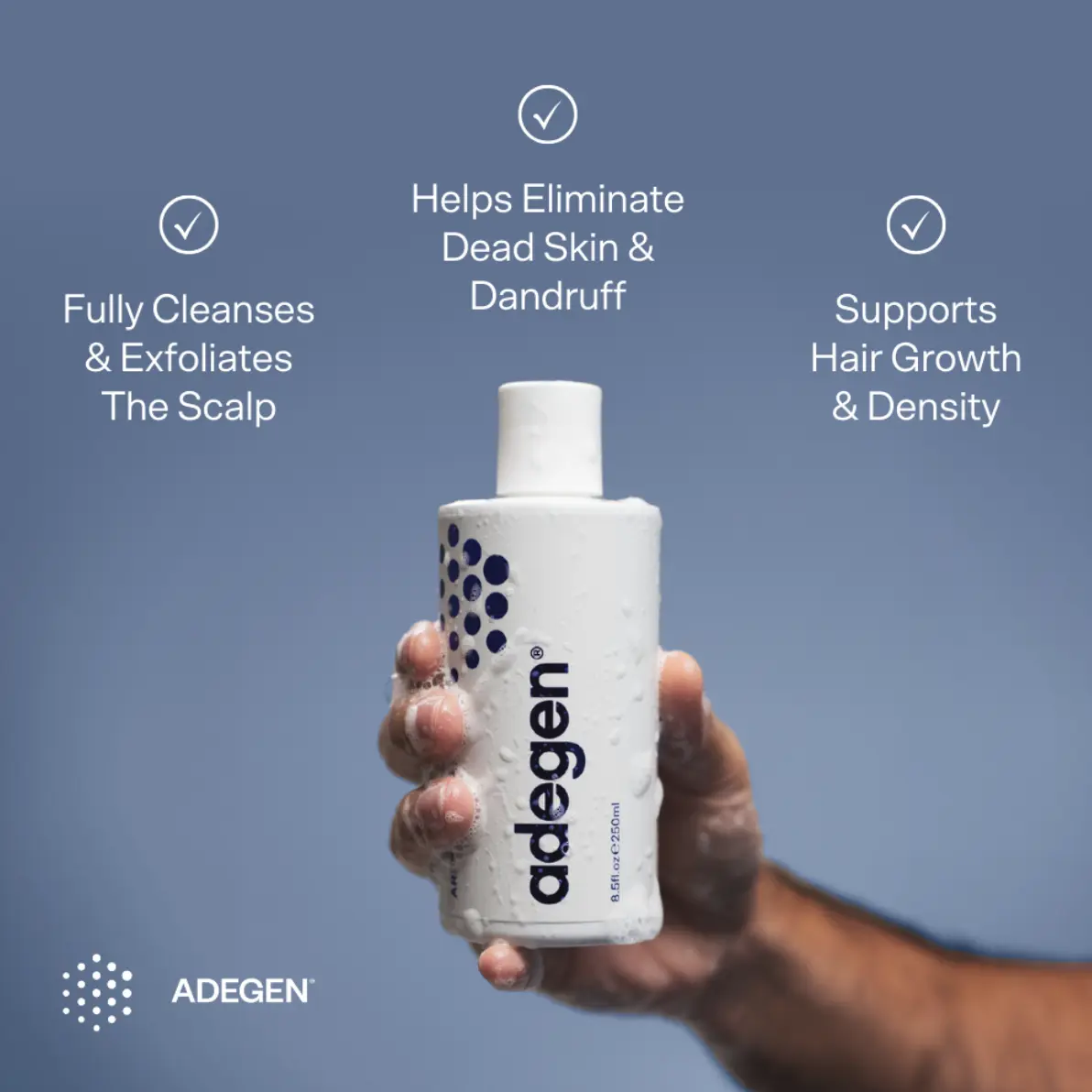 Adegen ARB Shampoo - Hair Growth & Thickening Shampoo for Men & Women with Thinning Hair