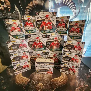 Panini Prizm NFL 2025 PYT-002 16 Box Break, 10 Blasters, 5 Megas, 1 Retail