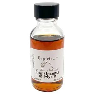 Espiritu Frankincense &amp; Myrrh Ritual Oil - 1oz for Spiritual Healing &amp; Protection