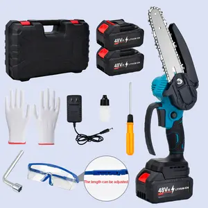 Mini Electric Chain Saw Cordless Battery Powered,Hand Held Saw Pruning Shears Chain for Tree Branches,Courtyard,Household and Garden Gifts