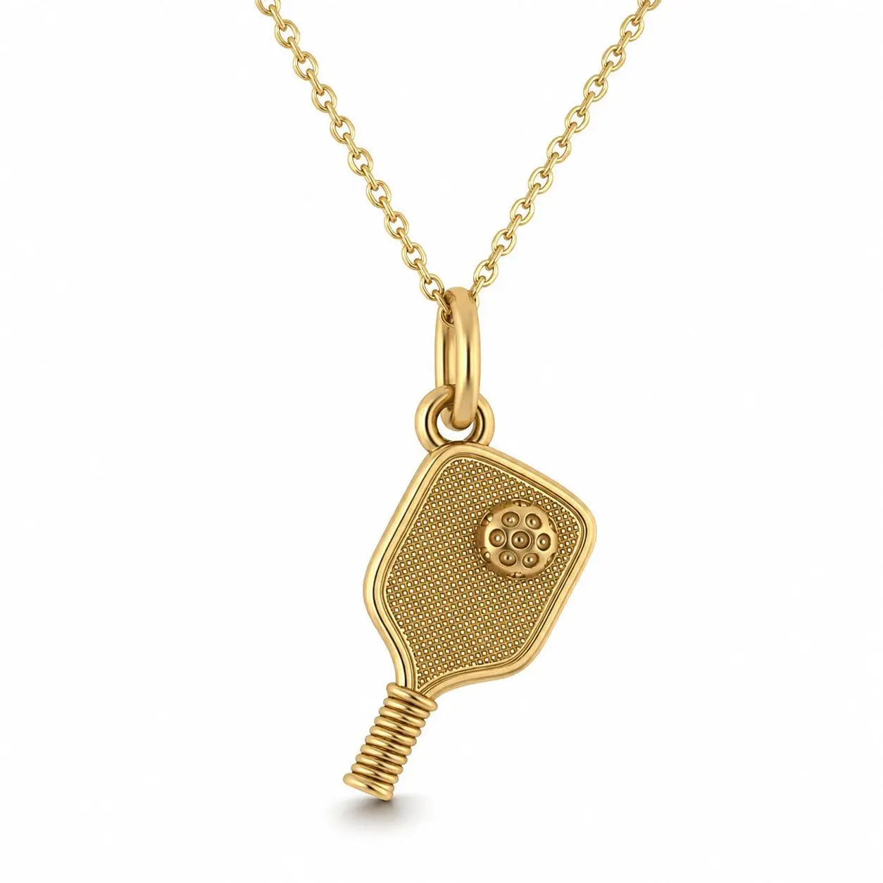 Pickleball Paddle Necklace, Pickleball Jewelry, Pickleball Lover Gift, Pickleball Accessories, Gifts for Pickleball Players, Sports Necklace
