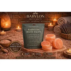 Ankerio Dead Sea Salt & Salt Round