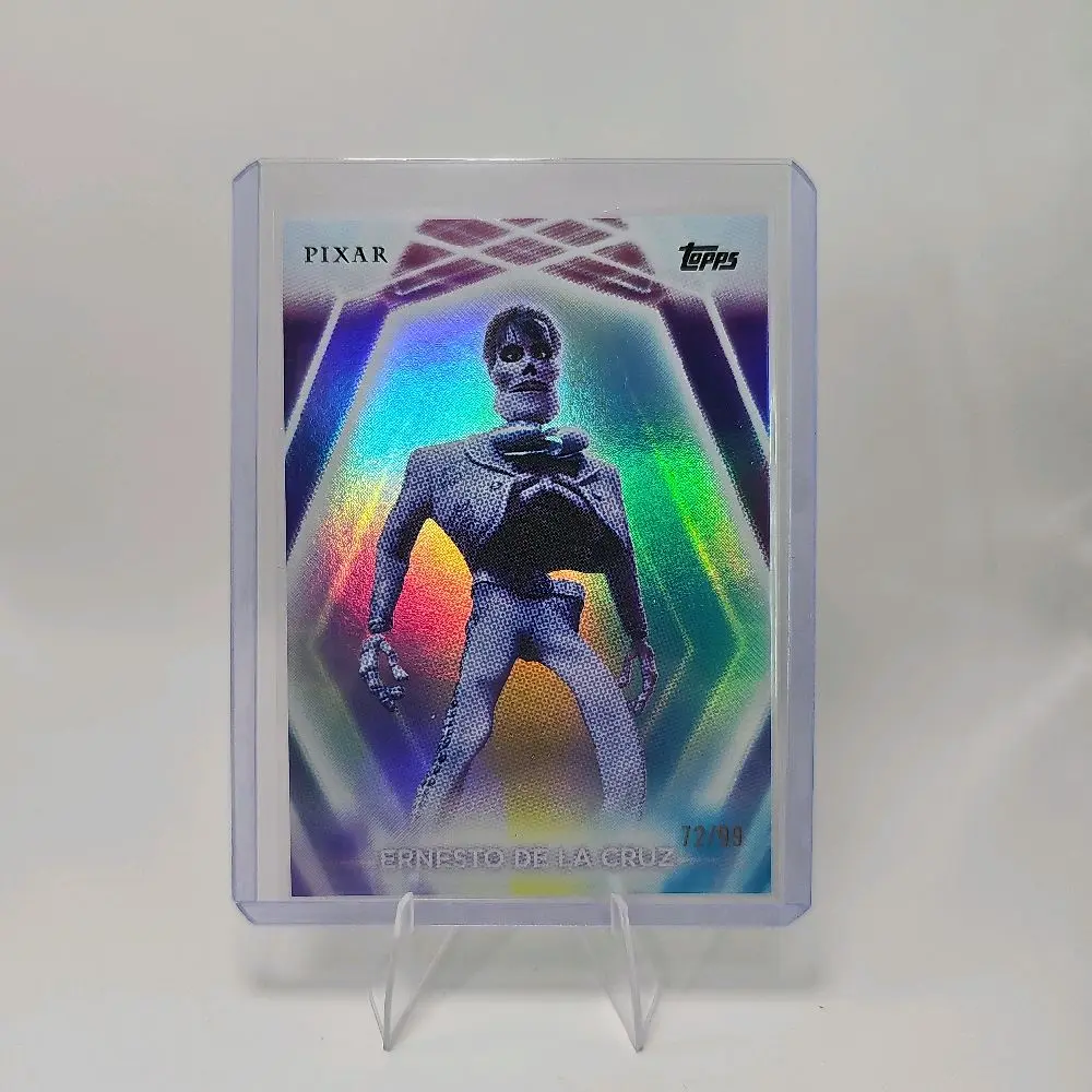 Topps Disney Pixar Ernesto De La Cruz Rainbow Foil Parallel #67 /99 Limited Numbered Card